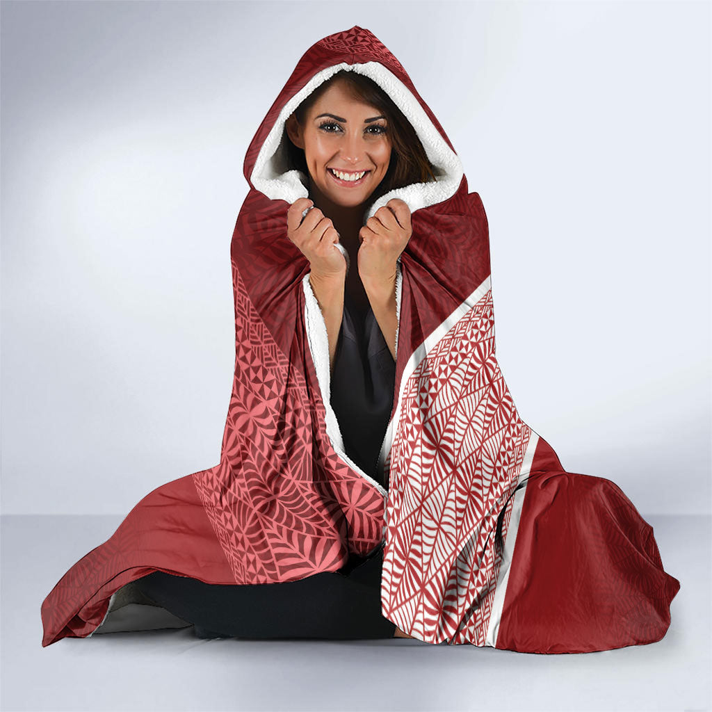 Mate Ma'a Tonga Ngatu Hooded Blanket Kainga - Sipi Tau LT7 - Polynesian Pride