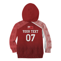 Mate Ma'a Tonga Custom Ngatu Kid Hoodie Kainga - Sipi Tau LT7 - Polynesian Pride