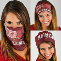 Mate Ma'a Tonga Ngatu Neck Gaiter Kainga - Sipi Tau LT7 - Polynesian Pride