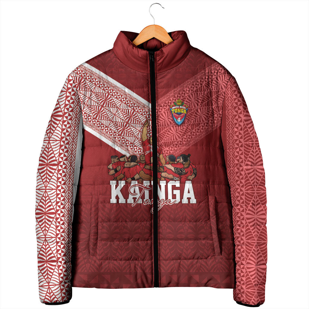 Mate Ma'a Tonga Custom Ngatu Padded Jacket Kainga - Sipi Tau LT7 - Polynesian Pride