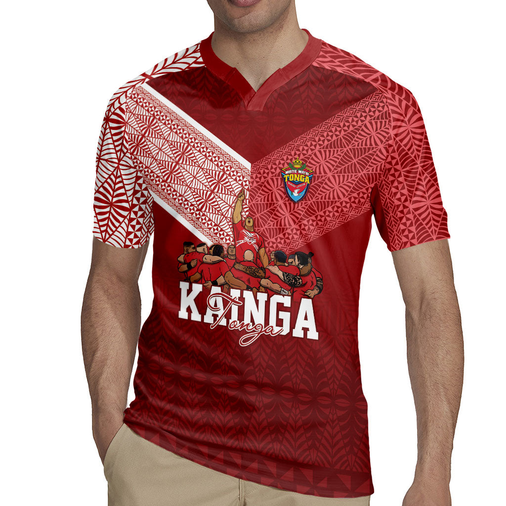 Mate Ma'a Tonga Custom Ngatu Rugby Jersey Kainga - Sipi Tau LT7 - Polynesian Pride