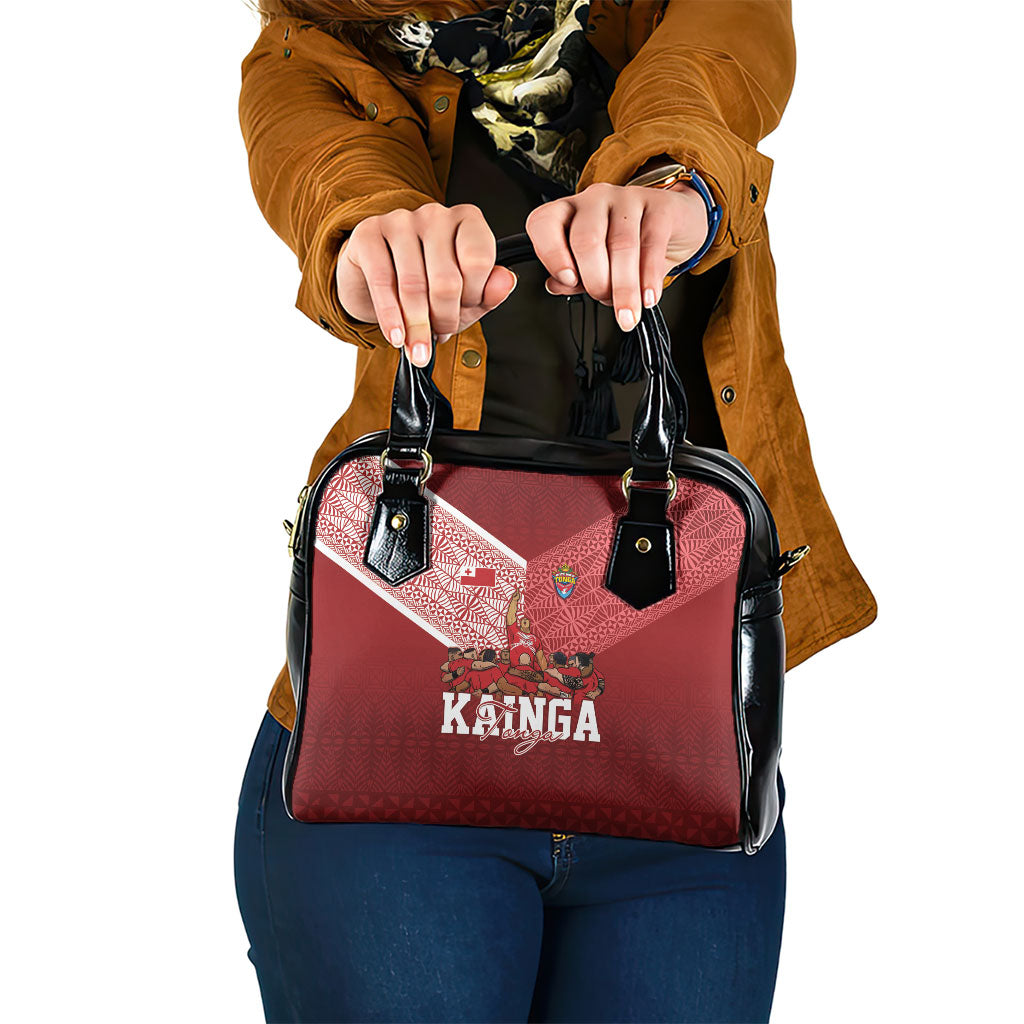 Mate Ma'a Tonga Ngatu Shoulder Handbag Kainga - Sipi Tau