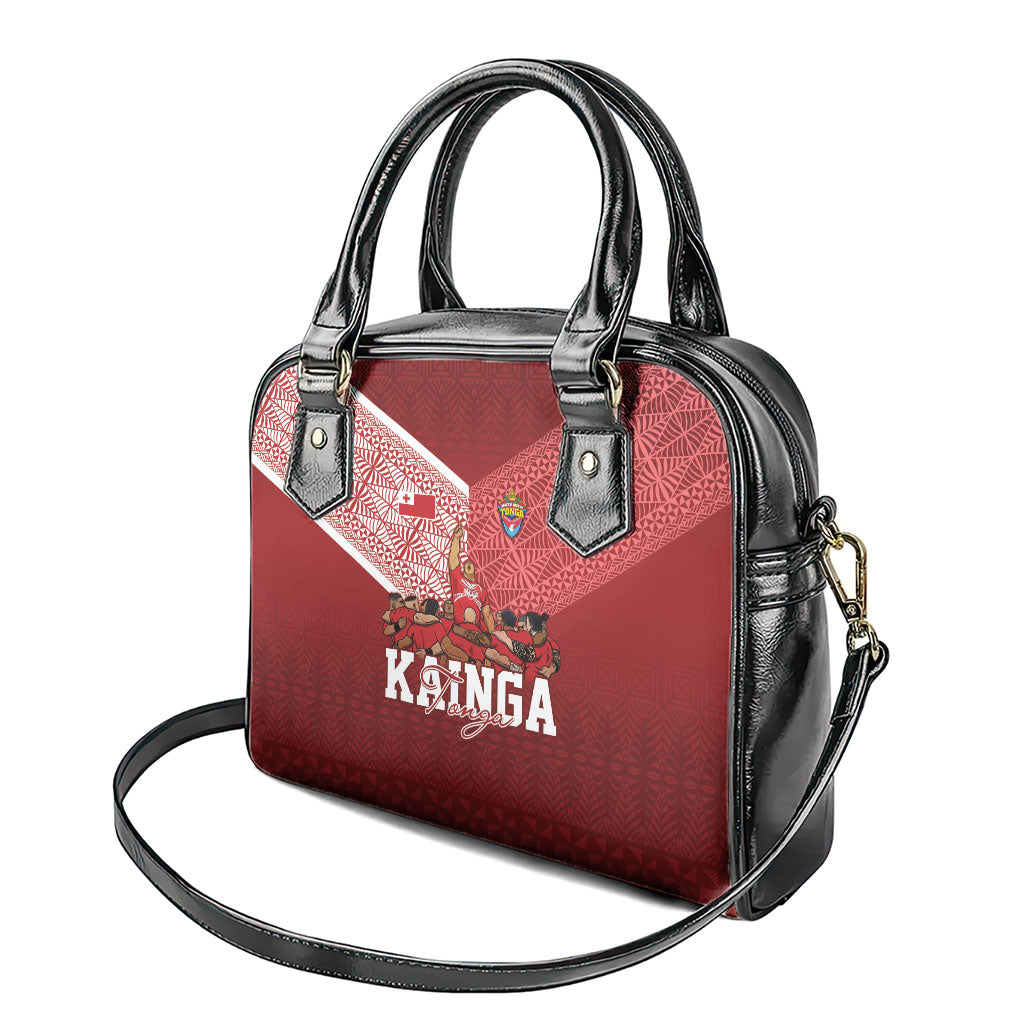 Mate Ma'a Tonga Ngatu Shoulder Handbag Kainga - Sipi Tau LT7 - Polynesian Pride