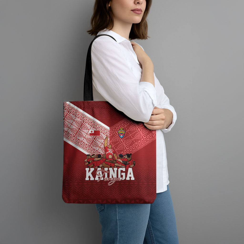 Mate Ma'a Tonga Ngatu Tote Bag Kainga - Sipi Tau LT7 - Polynesian Pride