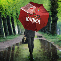 Mate Ma'a Tonga Ngatu Umbrella Kainga - Sipi Tau LT7 - Polynesian Pride