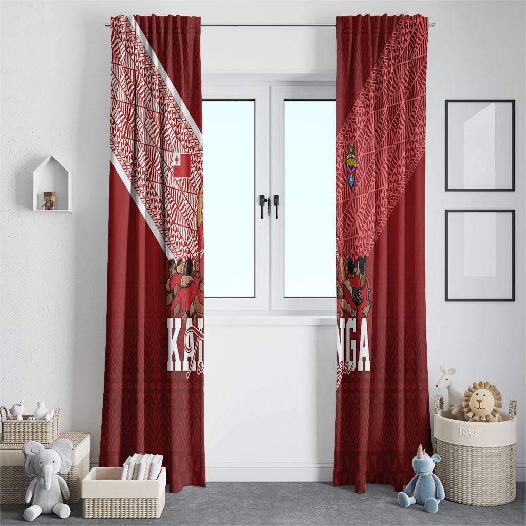 Mate Ma'a Tonga Ngatu Window Curtain Kainga - Sipi Tau LT7 - Polynesian Pride