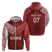 Mate Ma'a Tonga Custom Ngatu Zip Hoodie Kainga - Sipi Tau LT7 - Polynesian Pride