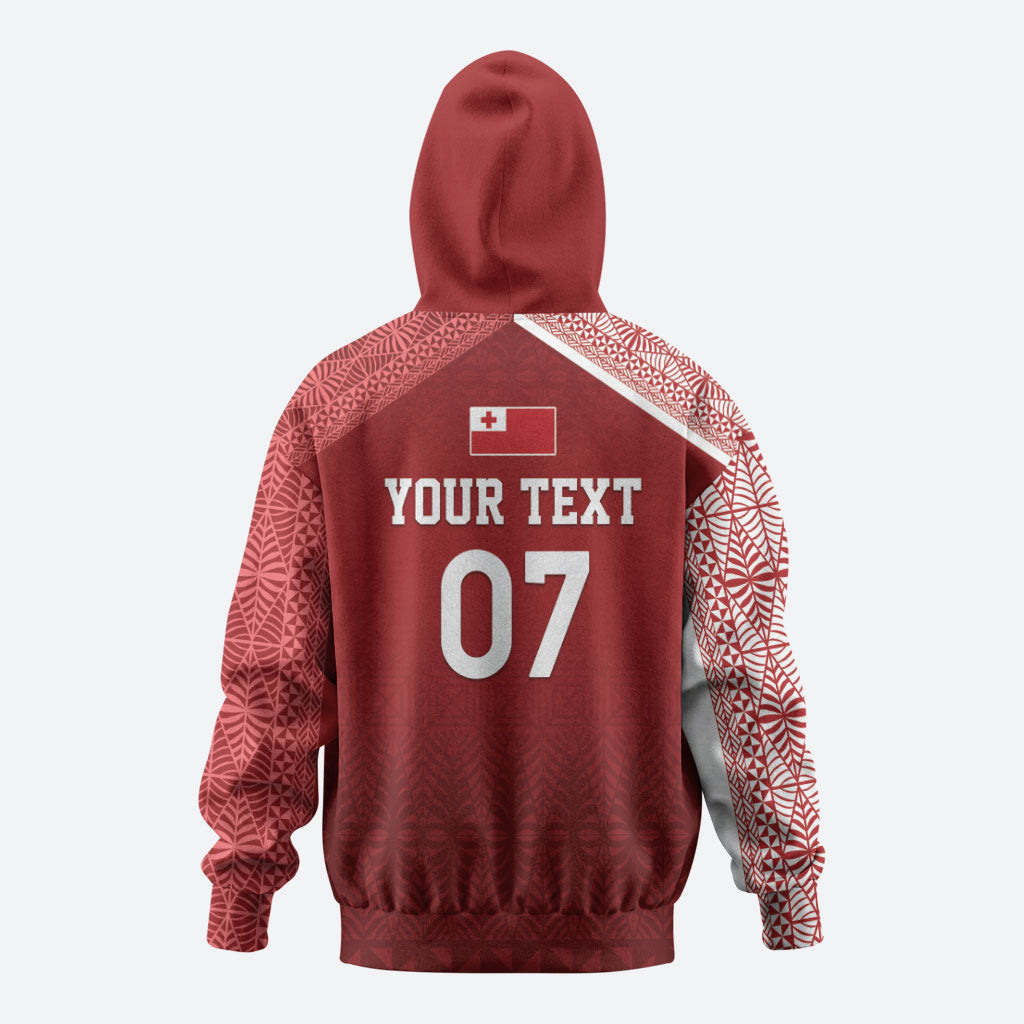Mate Ma'a Tonga Custom Ngatu Zip Hoodie Kainga - Sipi Tau LT7 - Polynesian Pride