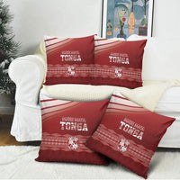 Mate Ma'a Tonga Pillow Cover Basic Ngatu Kupesi Motif LT7 - Polynesian Pride
