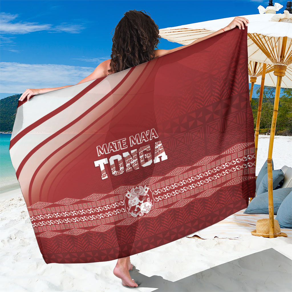 Mate Ma'a Tonga Sarong Basic Ngatu Kupesi Motif
