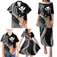 AAPI Heritage Month Family Matching Puletasi and Hawaiian Shirt Kanaka Hawaii Plumeria LT7 - Polynesian Pride