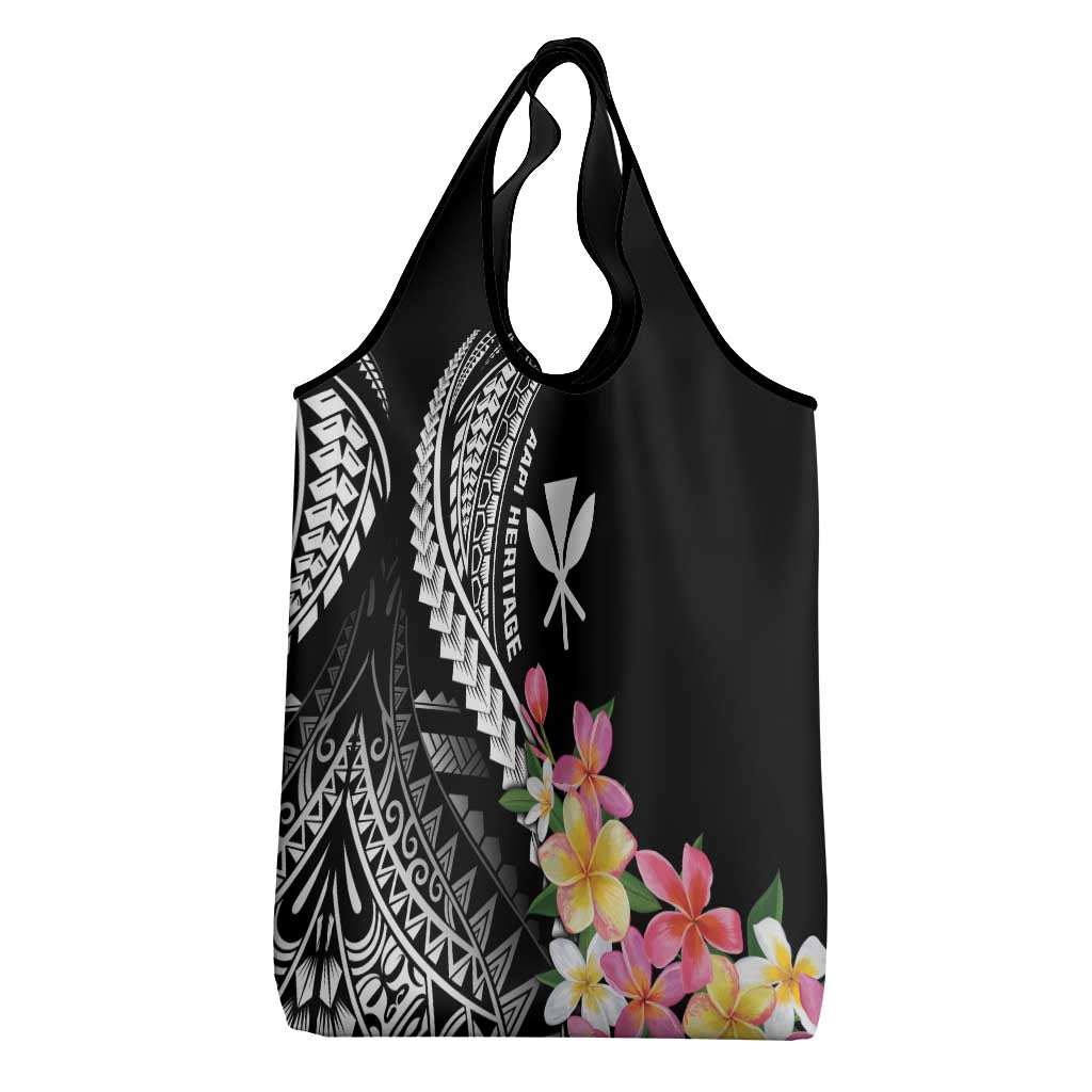 AAPI Heritage Month Grocery Bag Kanaka Hawaii Plumeria