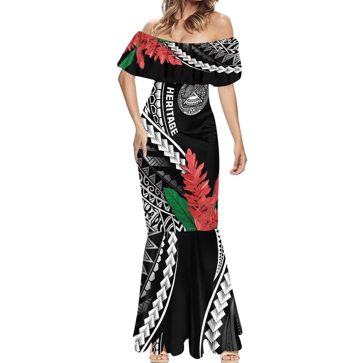 AAPI Heritage Month Mermaid Dress Samoa Teuila