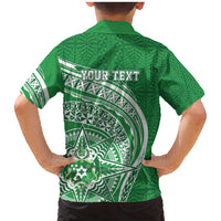 Tonga Liahona High School Personalized Family Matching Mermaid Dress and Hawaiian Shirt Ngatu Tokelaufeletoa Motifs