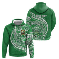 Tonga Liahona High School Personalized Hoodie Ngatu Tokelaufeletoa Motifs