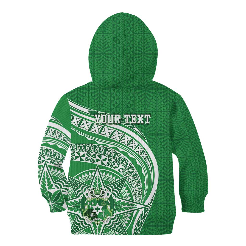 Tonga Liahona High School Personalized Kid Hoodie Ngatu Tokelaufeletoa Motifs