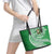Tonga Liahona High School Personalized Leather Tote Bag Ngatu Tokelaufeletoa Motifs