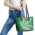 Tonga Liahona High School Personalized Leather Tote Bag Ngatu Tokelaufeletoa Motifs