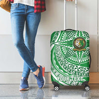 Tonga Liahona High School Personalized Luggage Cover Ngatu Tokelaufeletoa Motifs