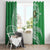 Tonga Liahona High School Personalized Window Curtain Ngatu Tokelaufeletoa Motifs