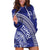 Tupou College Toloa Hoodie Dress Ngatu Tapa Mix Style