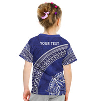 Tupou College Toloa Kid T Shirt Ngatu Tapa Mix Style