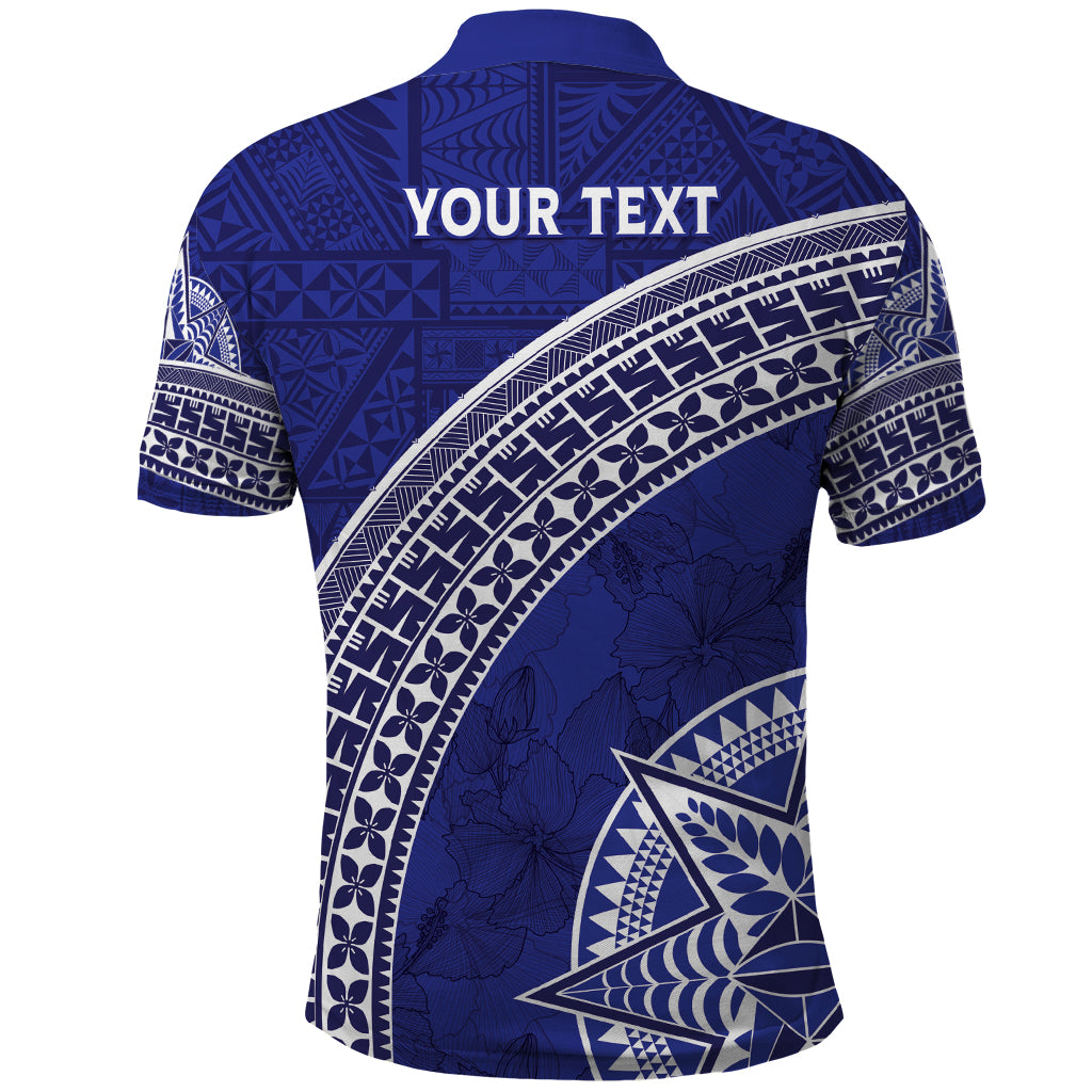 Tupou College Toloa Polo Shirt Ngatu Tapa Mix Style LT7 - Polynesian Pride