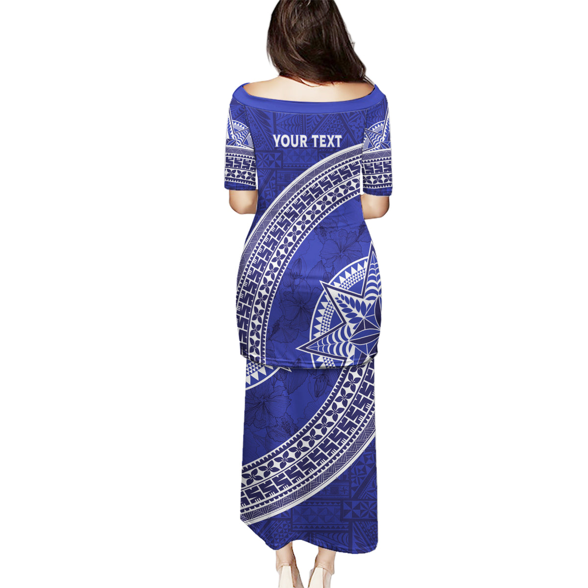 Tupou College Toloa Puletasi Ngatu Tapa Mix Style