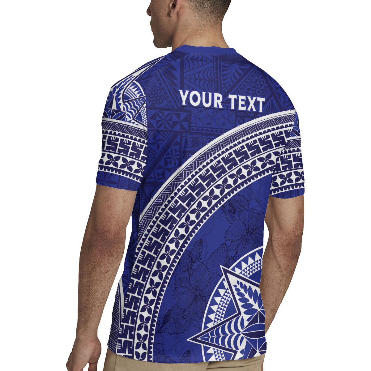 Tupou College Toloa Rugby Jersey Ngatu Tapa Mix Style