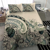 Aloha Hawaii Tapa Bedding Set Summer Green Hawaiian Ipu - Polynesian Pride