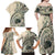Aloha Hawaii Tapa Family Matching Off Shoulder Maxi Dress and Hawaiian Shirt Summer Green Hawaiian Ipu - Polynesian Pride