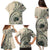 Aloha Hawaii Tapa Family Matching Puletasi and Hawaiian Shirt Summer Green Hawaiian Ipu - Polynesian Pride