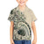 Aloha Hawaii Tapa Family Matching Short Sleeve Bodycon Dress and Hawaiian Shirt Summer Green Hawaiian Ipu - Polynesian Pride