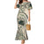 Aloha Hawaii Tapa Mermaid Dress Summer Green Hawaiian Ipu - Polynesian Pride