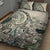 Aloha Hawaii Tapa Quilt Bed Set Summer Green Hawaiian Ipu - Polynesian Pride