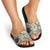 Aloha Hawaii Tapa Slide Sandals Summer Green Hawaiian Ipu - Polynesian Pride