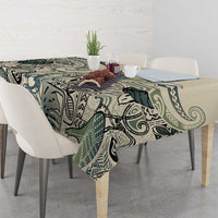 Aloha Hawaii Tapa Tablecloth Summer Green Hawaiian Ipu - Polynesian Pride