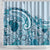 Aloha Hawaii Tapa Shower Curtain Cool Turquoise Hawaiian Ipu - Polynesian Pride