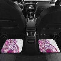 Aloha Hawaii Tapa Car Mats Vibrant Fuchsia Hawaiian Ipu - Polynesian Pride