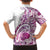 Aloha Hawaii Tapa Family Matching Long Sleeve Bodycon Dress and Hawaiian Shirt Vibrant Fuchsia Hawaiian Ipu - Polynesian Pride