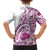 Aloha Hawaii Tapa Family Matching Short Sleeve Bodycon Dress and Hawaiian Shirt Vibrant Fuchsia Hawaiian Ipu - Polynesian Pride