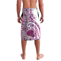 Aloha Hawaii Tapa Lavalava Vibrant Fuchsia Hawaiian Ipu - Polynesian Pride
