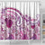 Aloha Hawaii Tapa Shower Curtain Vibrant Fuchsia Hawaiian Ipu - Polynesian Pride