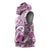 Aloha Hawaii Tapa Sleeveless Hoodie Vibrant Fuchsia Hawaiian Ipu - Polynesian Pride