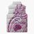 Aloha Hawaii Tapa Sleeveless Puffer Jacket Vibrant Fuchsia Hawaiian Ipu - Polynesian Pride