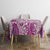 Aloha Hawaii Tapa Tablecloth Vibrant Fuchsia Hawaiian Ipu - Polynesian Pride