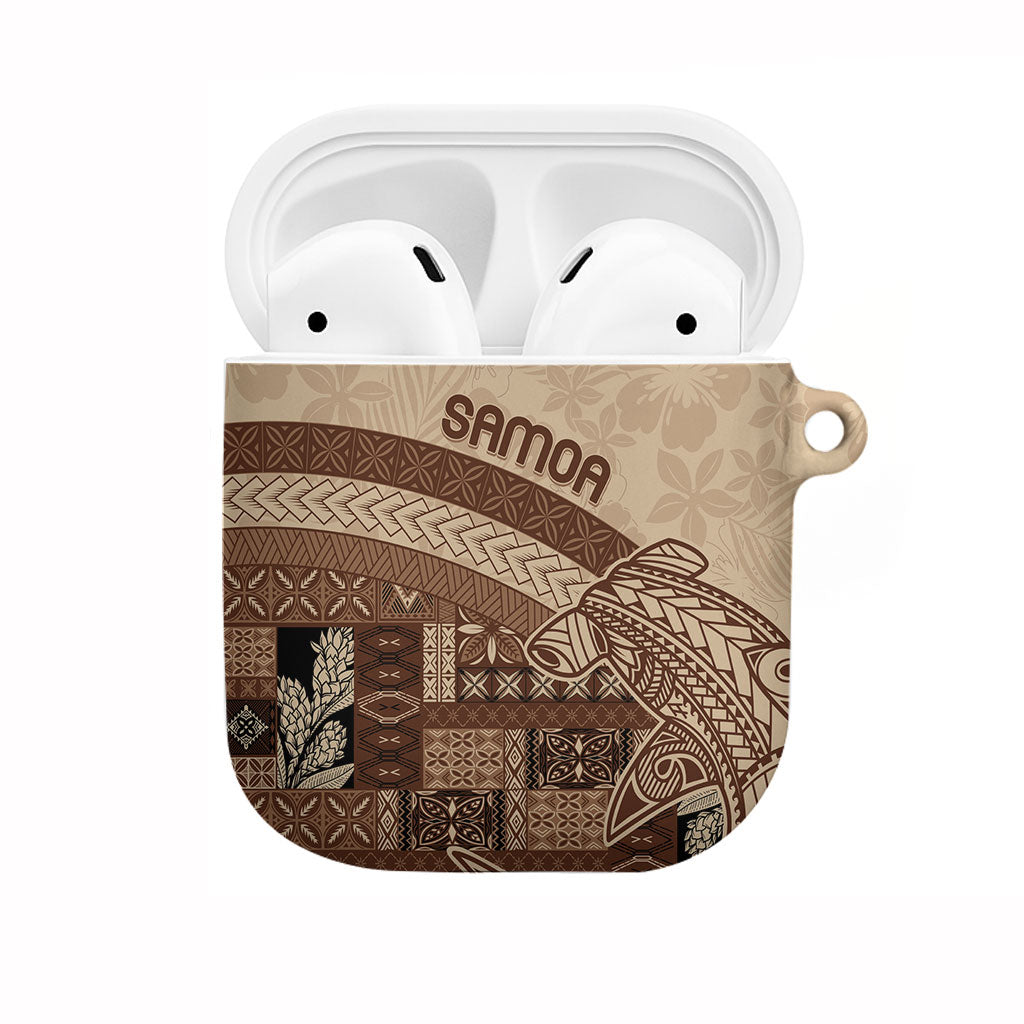Samoa Mamanu Siapo Mocha AirPods Case Tatau Malie