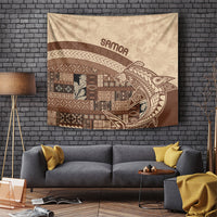 Samoa Mamanu Siapo Mocha Tapestry Tatau Malie