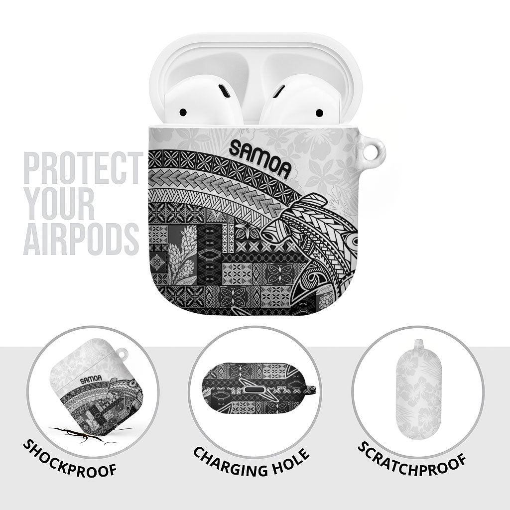 Samoa Mamanu Siapo Classic Black AirPods Case Tatau Malie