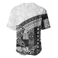 Samoa Mamanu Siapo Classic Black Baseball Jersey Tatau Malie